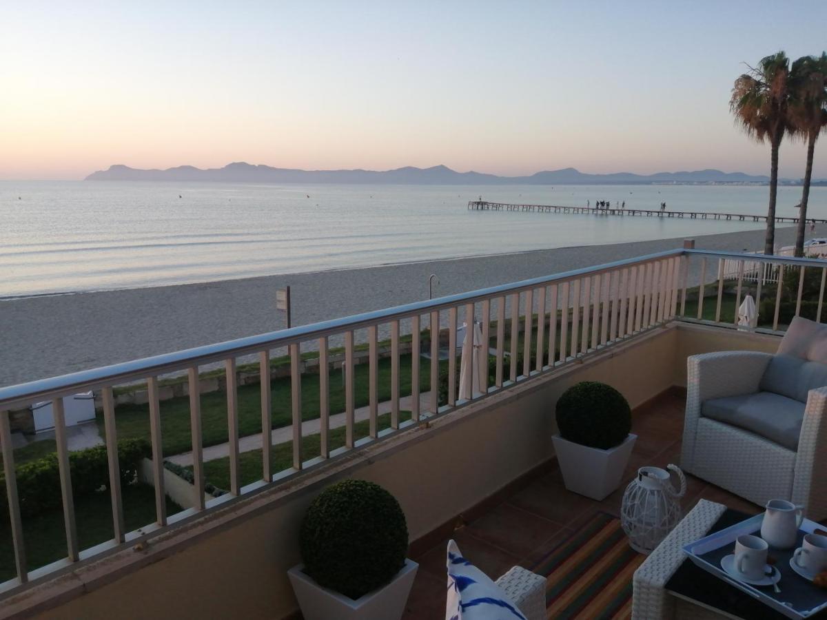 Appartement Apt Playa De Muro Ca N Ines - 1ª Linea De Playa à Port d'Alcúdia Extérieur photo